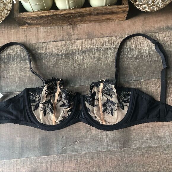 Aubade Lovessence Underwire Half Cup Bra 30D NWOT - Picture 6 of 8